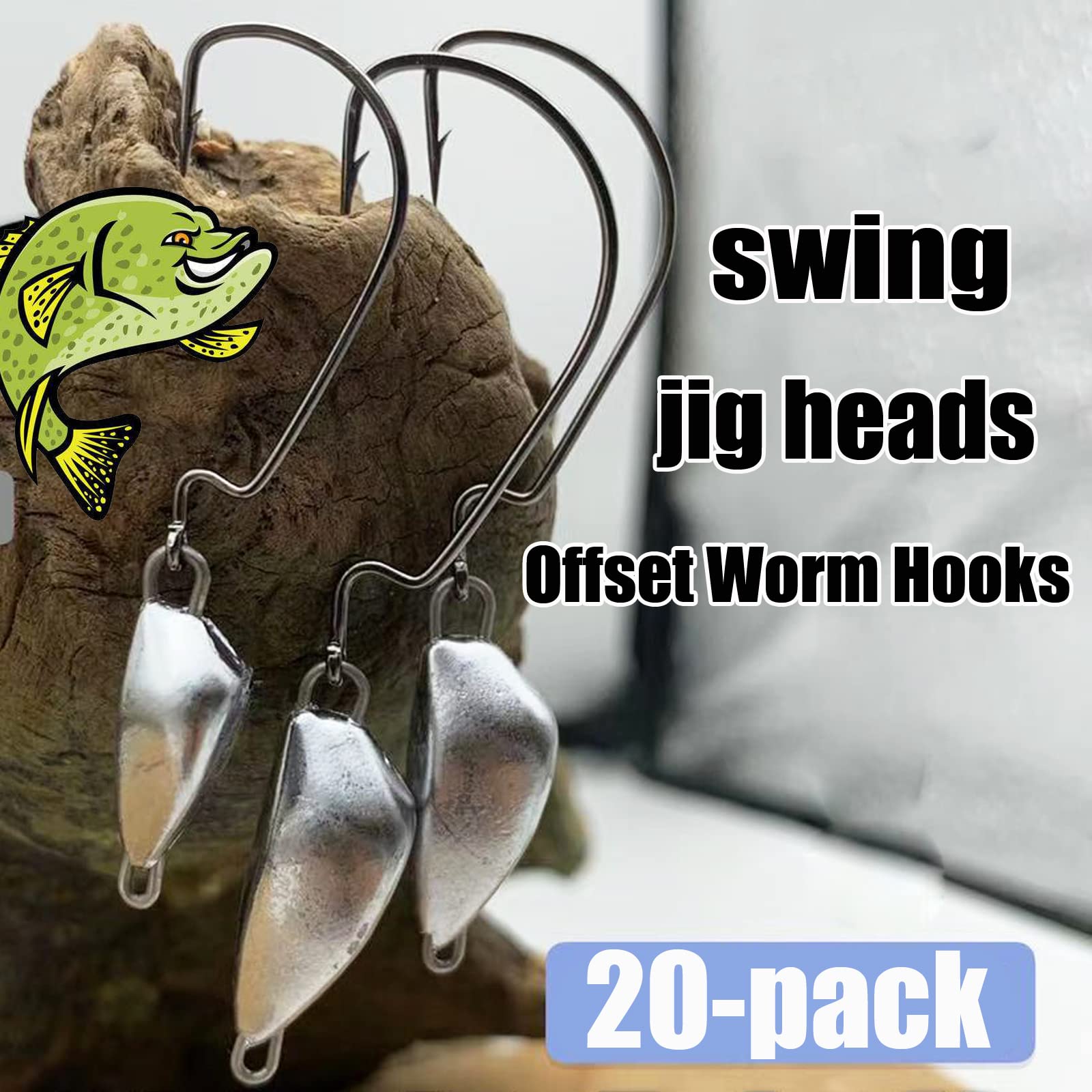 丸型ジグヘッド　20本 ☆新品・送料無料☆ 丸型ジグヘッド 3.5g 20個セット - メルカリ